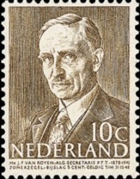 NVPH 493 - Mr. J.F. van Royen