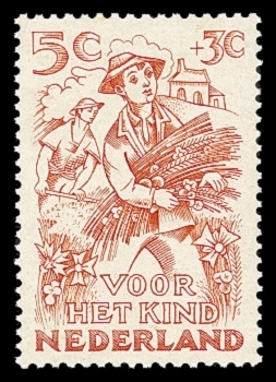 NVPH 545 - Kinderzegel 1949 - zomer