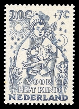 NVPH 548 - Kinderzegel 1949 - nieuwjaar