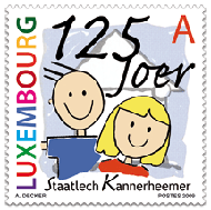 kannerheemer_children_luxembourg_postzegel