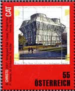 Christo-postzegel