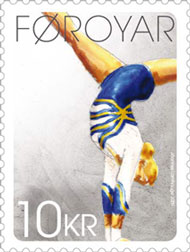 faroer-gymnastics2-stamp