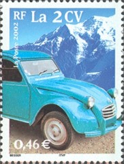 Citroën deux chevaux - 2cv - lelijke eend - Frankrijk 2002