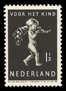 NVPH 327 - Kinderzegel 1939