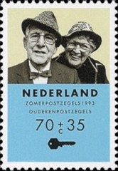 NVPH 1558 - Zomerzegel, ouderenzegel 1993