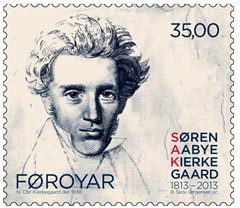 Kierkegaard postzegel 2013