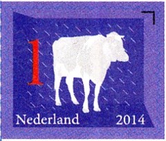 NVPH 3146 - Nederlandse iconen - koe