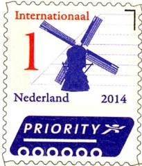 NVPH 3150 - Nederlandse iconen Internationaal - molen