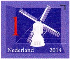 NVPH 3141 - Nederlandse iconen - molen