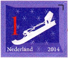 NVPH 3148 - Nederlandse iconen - schaats