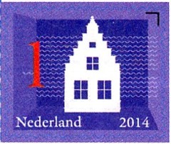 NVPH 3143 - Nederlandse iconen - trapgevel