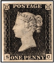 Ontwerp Penny Black