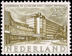 NVPH 655 - Fabrieksgebouw te Rotterdam