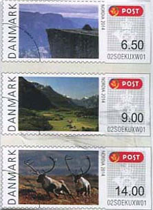 postzegels denemarken