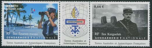 Postzegel Frans Antactica Gendarmerie np31416