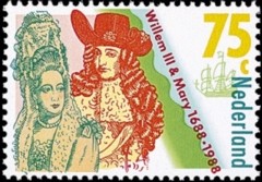 NVPH 1407 - Willem III en Mary