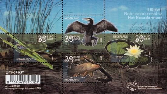 NVPH 2335 - 100 jaar Natuurmonumenten