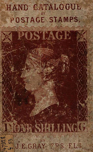 Hand catalogue of stamps