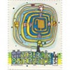 Hundertwasser postzegelj