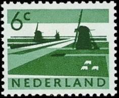 NVPH 793 - Landschapzegel