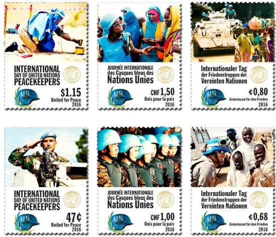 peacekeepers postzegels