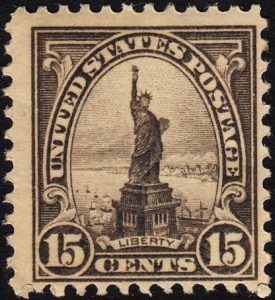 USA 1922 15 c a