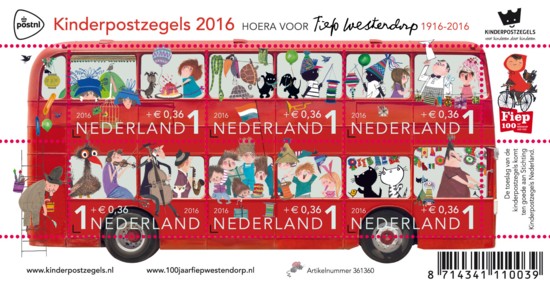 NVPH 3473 - Kinderpostzegels 2016