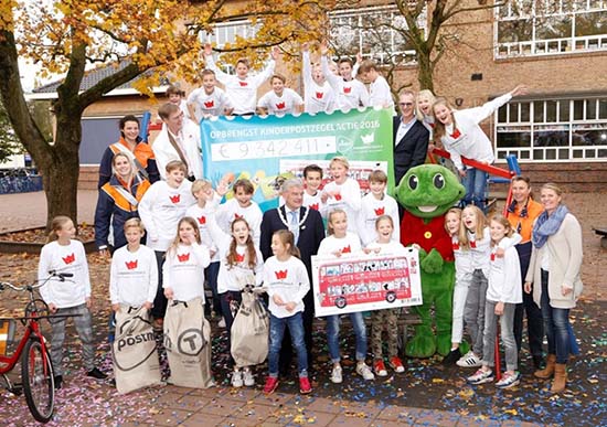 Groep 8 van de Utrechtse Schoolvereniging