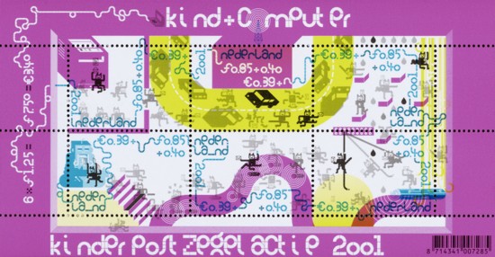 NVPH 2013 - Blok Kinderzegels 2001