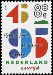 NVPH 1644 - 50 jaar geleden werd Nederland bevrijd