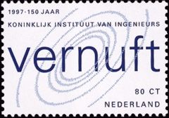 NVPH 1730 - 150 jaar Koninklijk Instituut van Ingenieurs