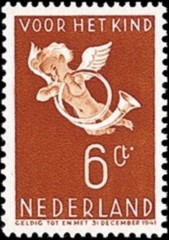 NVPH 291 - kinderzegel 1936