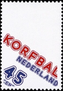 NVPH 1160 - 75 jaar Korfbal