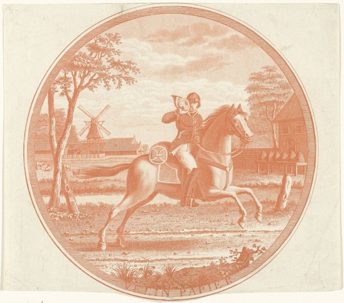Postiljon te paard, Jan Mulder (1786-1817)