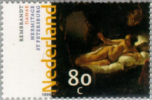 NVPH 1835 - Rembrandt Danaë