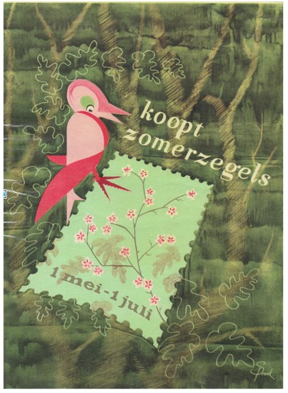 Affiche Zomerzegels 1949