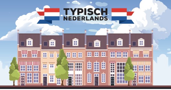 Typisch Nederlands - rijtjeshuizen [velrand boven]