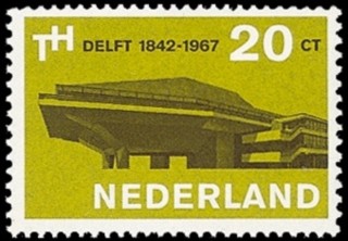 NVPH 876 - 125 jaar TH Delft