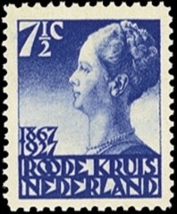 NVPH 206 - Rode Kruiszegel 1927