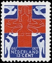 NVPH 207 - Rode Kruiszegel 1927