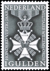 NVPH 839 -150 jaar Militaire Willemsorde