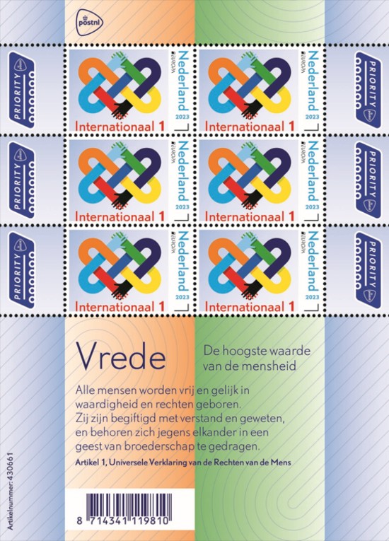 Europazegels 2023 - Vrede