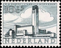 NVPH 658 - Zomerzegel - Stadhuis Hildersum