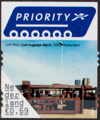 NVPH 2404 - 5 voor Europa - Lost luggage depot