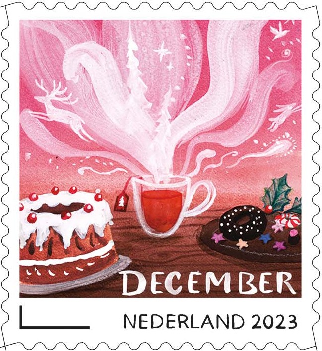 NVPH 4154 - Decemberzegels 2024