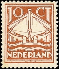 NVPH 140 - 100 jaar Ned. Reddingsmaatschappij