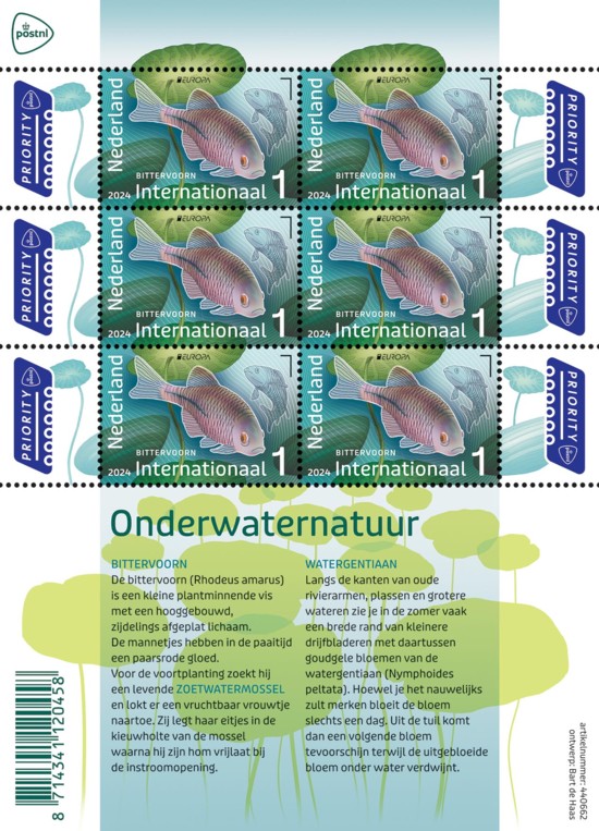 Onderwaternatuur - PostEurop 2014