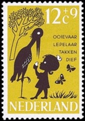 NVPH 805 - Kinderzegel 1963