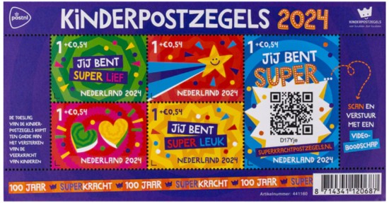 Kinderpostzegels 2024 (vel)